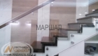 Ограждения лестниц со стеклом изготовление лестниц в Крыму Краснодаре