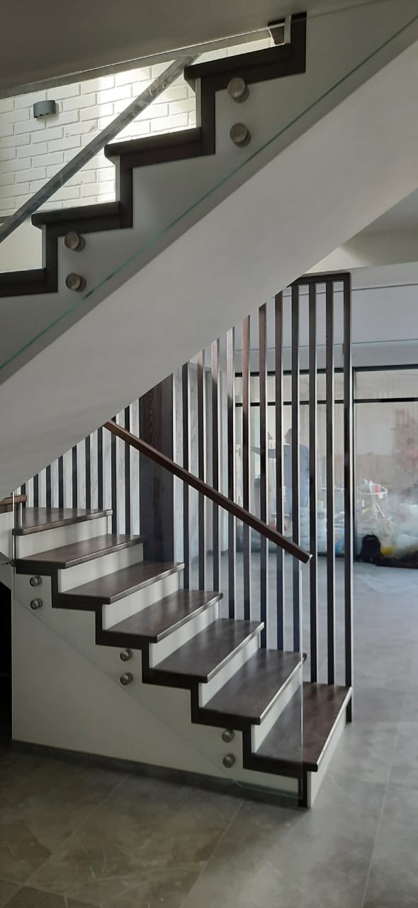Севастополь Перила со стеклом для лестниц